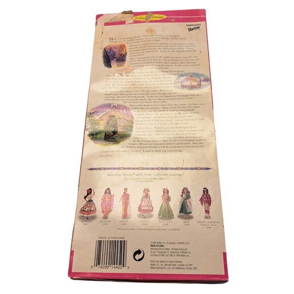 VINTAGE BARBIE DOLL LOT NIB DOLLS OF THE WORLD NOS 90S HTF RARE NEVER OPENED - Picture 11 of 13